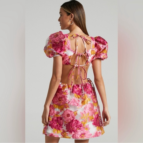 🆕NWT #263 ~ HELLO MOLLY WIDE EYED ANGEL DRESS FUCHSIA, SIZE XL, US~10 - Picture 6 of 16